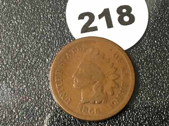 1866 Indian Cent