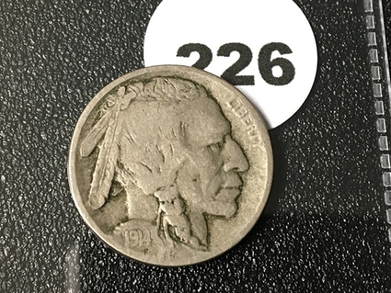 1914-D Buffalo Nickel