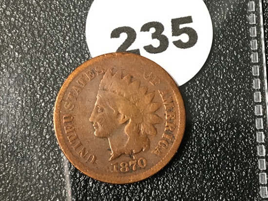1870 Indian Cent