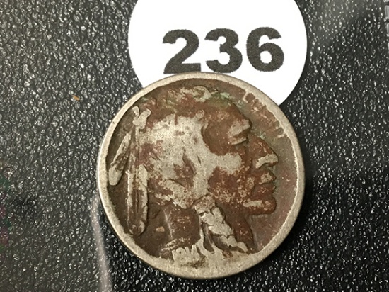 1914-D Buffalo Nickel