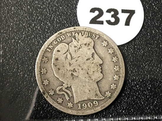 1909-D Liberty Quarter