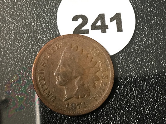 1871 Indian Cent