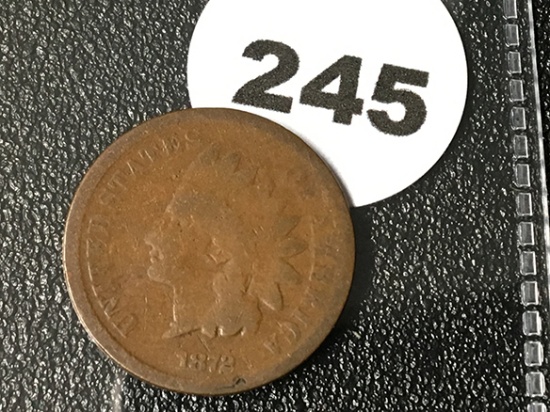 correction - 1872 Indian Cent