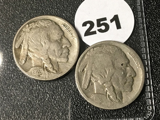 1923, 23-S Buffalo Nickels