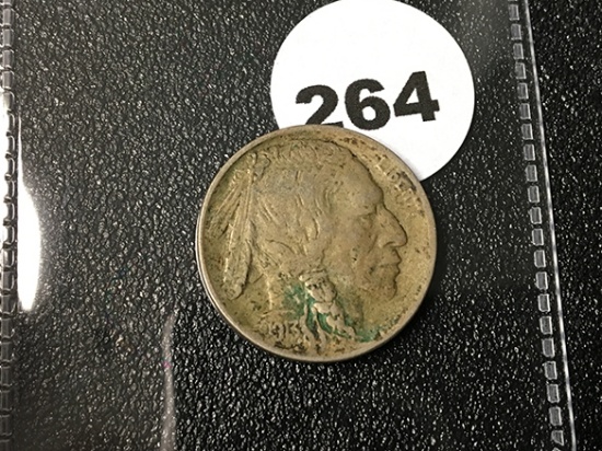 1913-D VI Buffalo Nickel