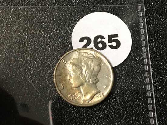 1939-D Mercury Dime, FSB