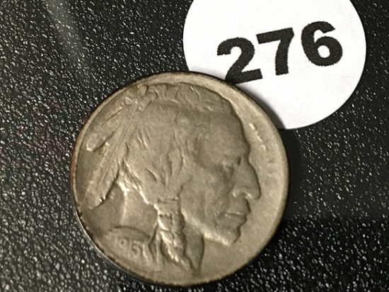 1913-S VI Buffalo Nickel