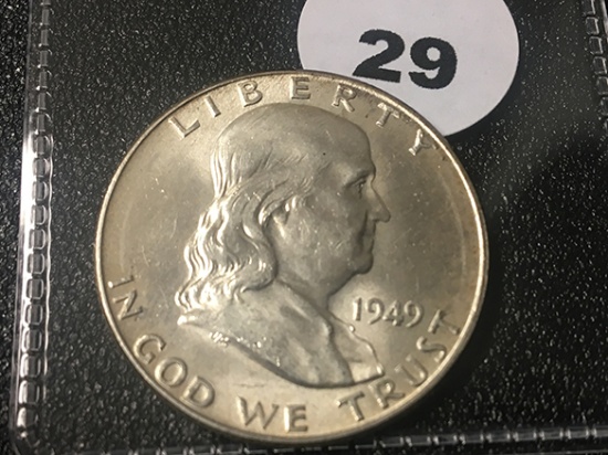 1949 Franklin Half, Unc.