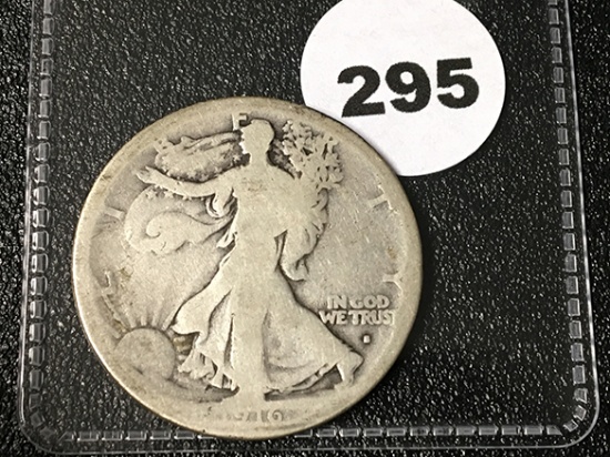 1916-S Walking Liberty Half