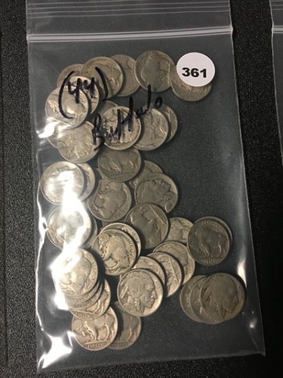(44) Buffalo Nickels