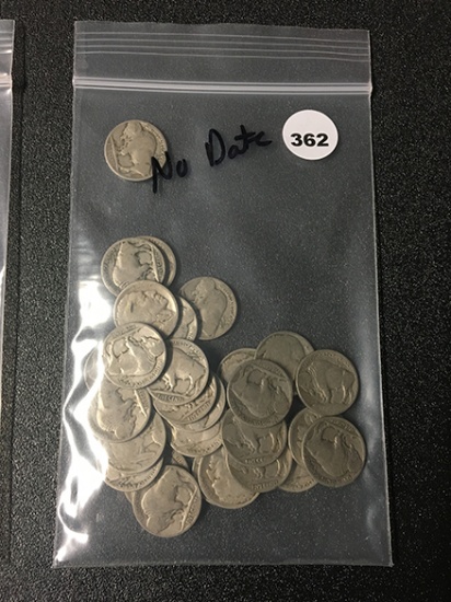 Bag of No Date Buffalo Nickels