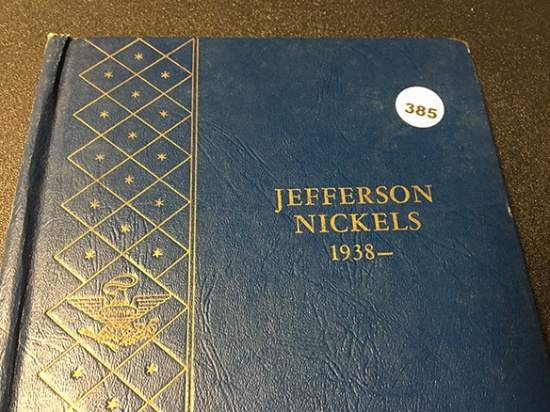 1938-61 Jefferson Nickel Books, Includes War Nickels
