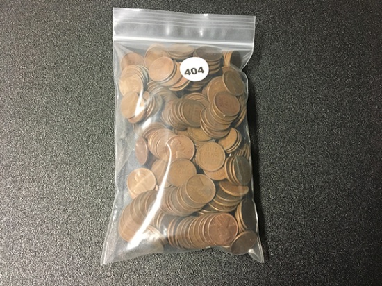 2.3 lb. Wheat Cents, Nice Mixture