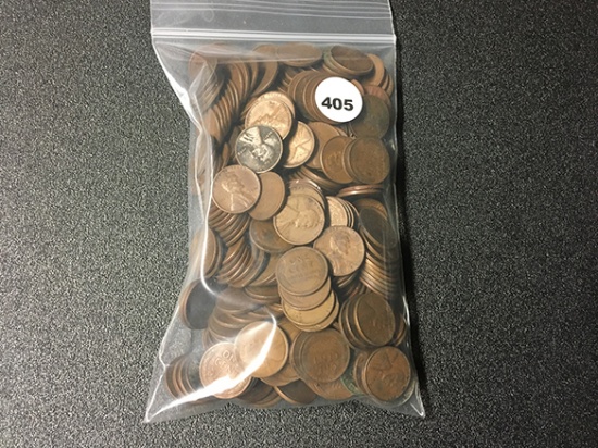 2.0 lb. Wheat Cents, Nice Mixture
