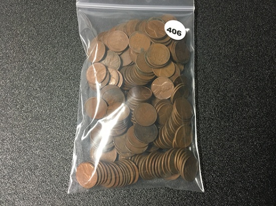 1.4 lb Wheat Cents, Nice Mixture