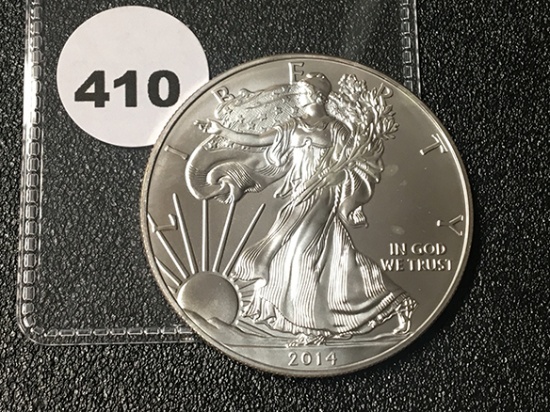 2014 Silver Eagle, Unc.