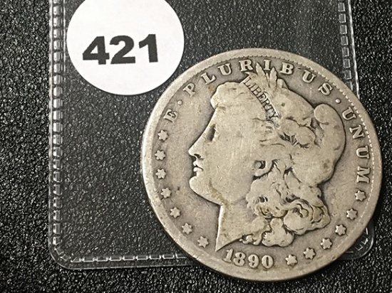 1890-O Morgan Dollar