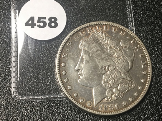 1884 Morgan Dollar