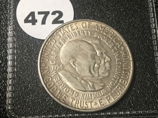 1954 G. W. Carver B. T. Washington Comm. Half