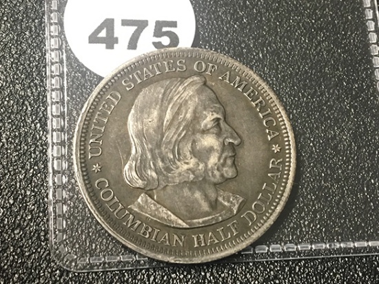 1893 Columbus Exposition Comm. Half
