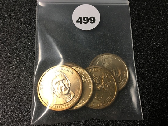 (5) Presidential Dollars