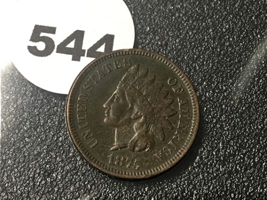 1875 Indian Cent