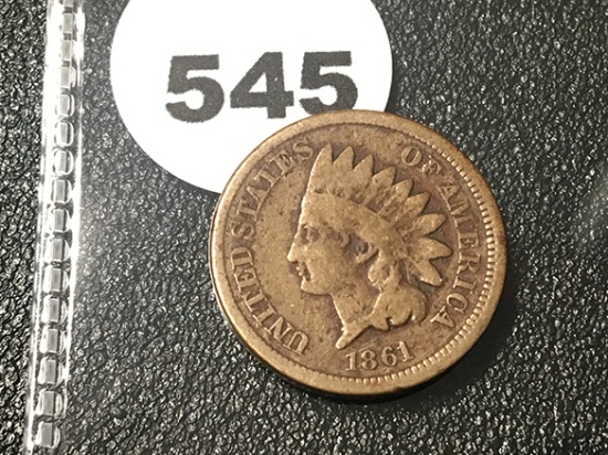 1861 Indian Cent
