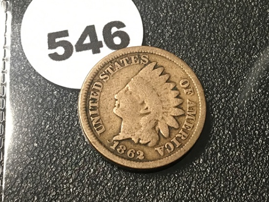 1862 Indian Cent