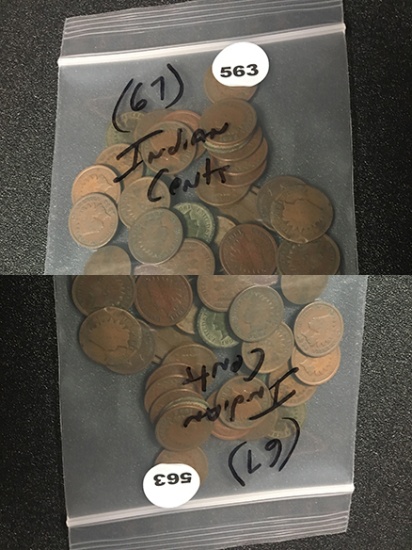 (67) Indian Cents