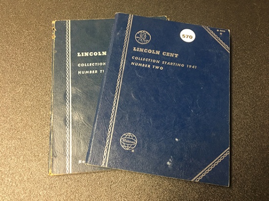 (2) Partial 1941-  Lincoln Cent Books