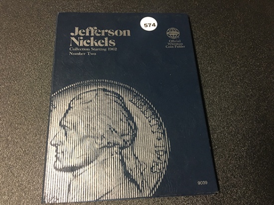 1962- Jefferson Nickel Book