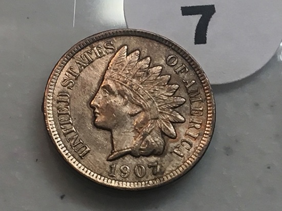 1907 Indian Cent, Unc.
