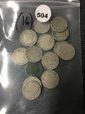 (16) V Nickels