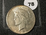 1927 Peace Dollar