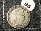 1897 Barber Half