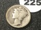 1924-S  Mercury Dime G4