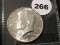 1966 Kennedy Half 40% Silver GEM UNC