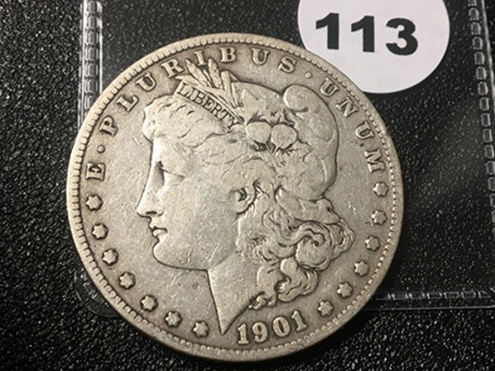 1901-S Morgan Dollar VG