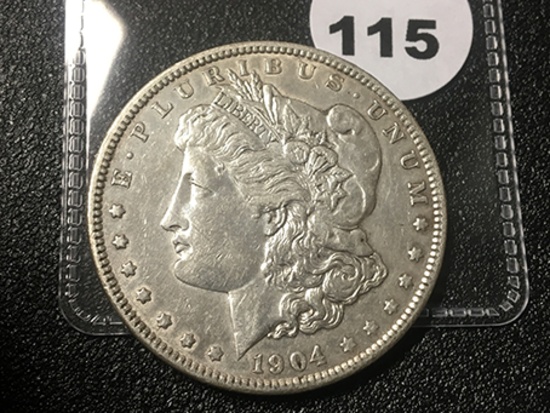 1904 Morgan Dollar EF