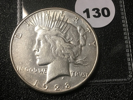 1928-S Peace Dollar F