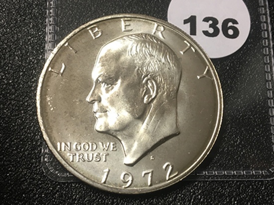 1972-S Ike Silver Dollar Proof