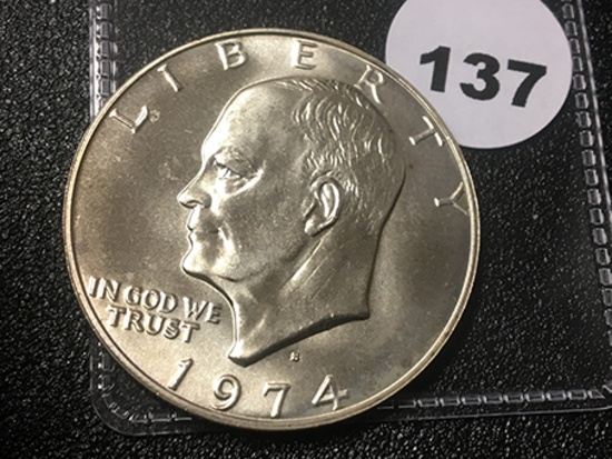 1974-S Ike Silver Dollar Proof