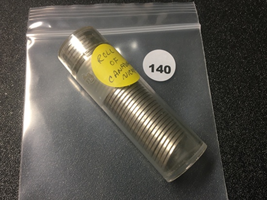 Mixed $2 Roll of Canadian Nickels