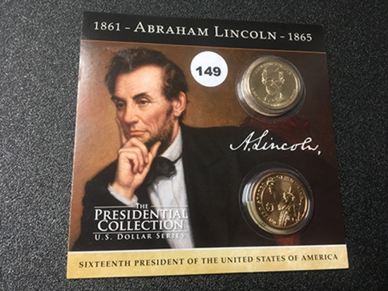 2010 Lincoln dollars P&D on Card