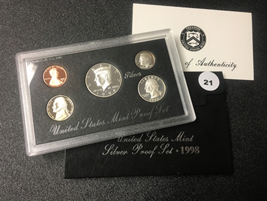 1998 Silver Proof Set