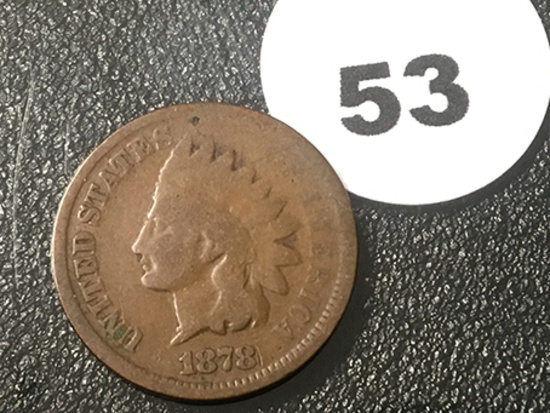 1878 Indian Cent G-4