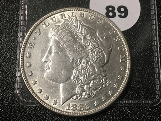 1882 Morgan Dollar EF