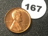 1947-S Lincoln Cent Red UNC