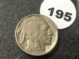 1928 Buffalo Nickel VG