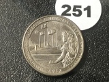 2019-W Mariana Islands Washington Quarter